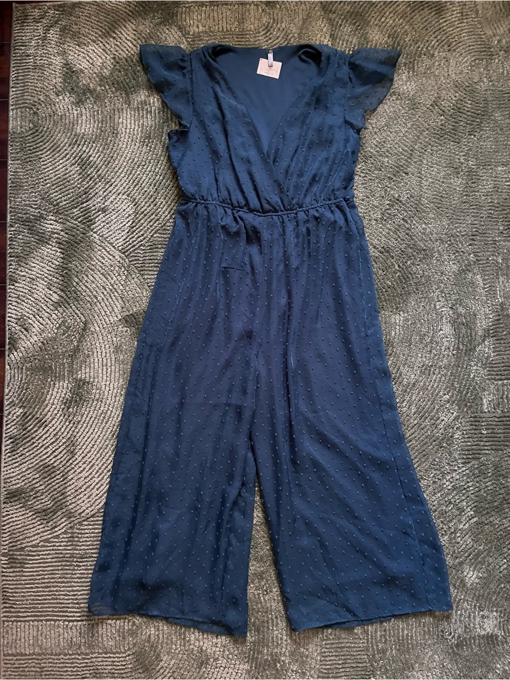 NWT Navena Rae Teal Jumpsuit